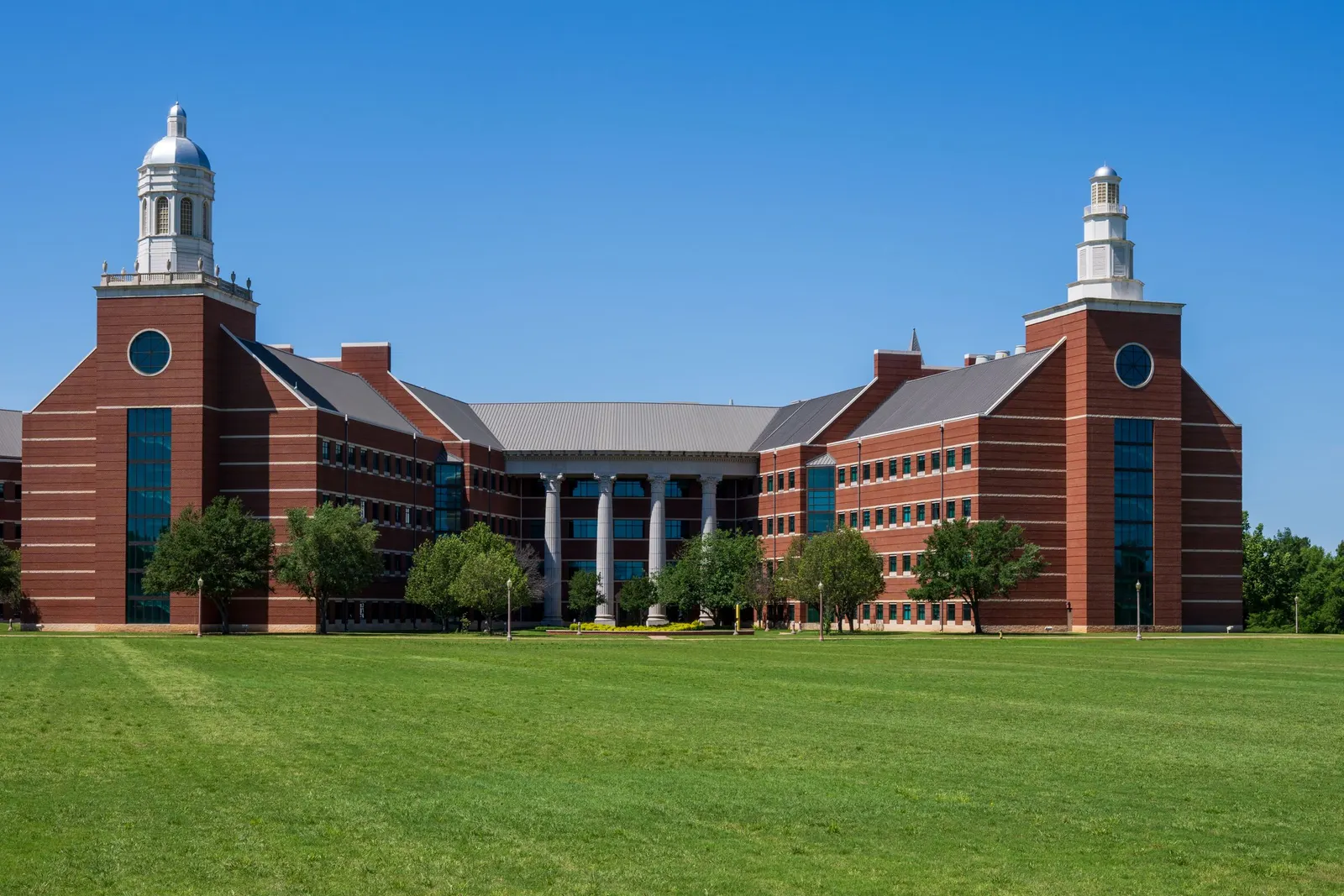 The Bill Daniel Student Center on the Baylor University campus in Waco, Texas